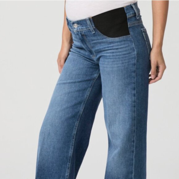 Sasha 32" Maternity Wide Leg Jean - Picture 1 of 8